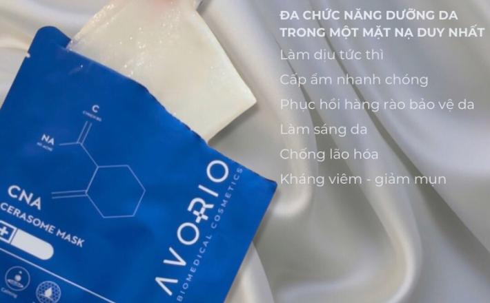 Combo 5 Mặt nạ cao cấp dưỡng ẩm làm sáng da  Avorio CNA Serasome Mask gói 25gr
