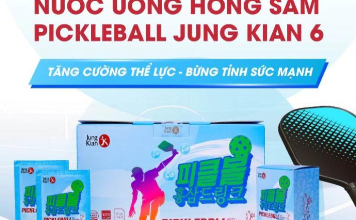 Nước uống hồng sâm Pickleball Jung Kian 6 – 30 gói x 50ml