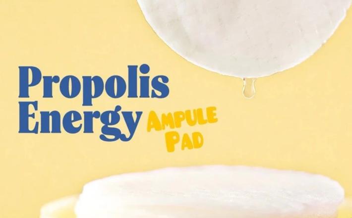 Bông dưỡng da keo ong phục hồi căng bóng làn da CNP Propolis Ampule Pad 70 + 30 miếng