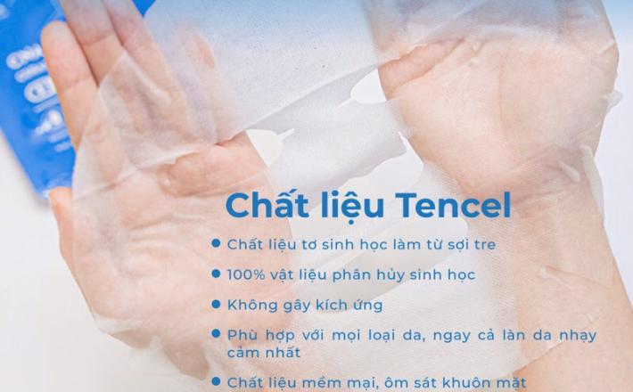 Combo 10 mặt nạ cao cấp dưỡng ẩm làm sáng da  Avorio CNA Serasome Mask gói 25gr x10