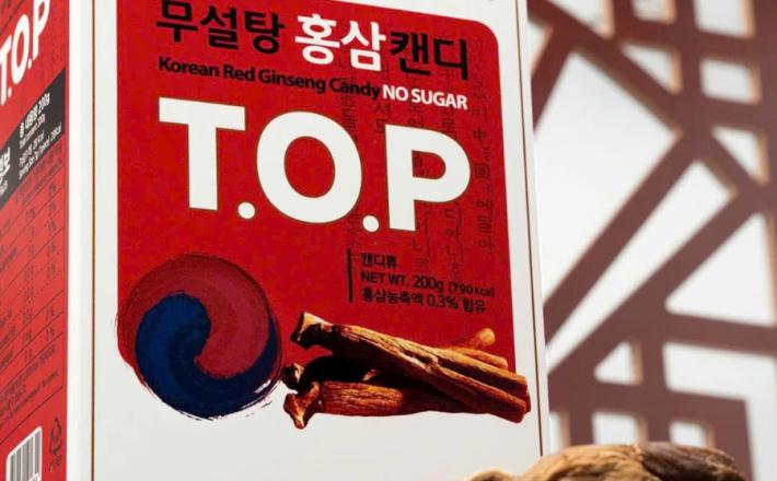Bộ 2 hộp kẹo hộp hồng sâm TOP 200g x2 