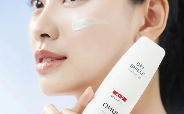 Bộ Kem chống nắng OHUI Day Shield Perfect Sun Red SPF50+/PA++++