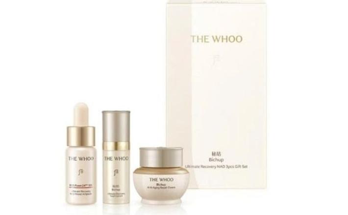 Bộ Tinh Chất Tăng Cường Hỗ Trợ Ngừa Lão Hóa Chuyên Sâu The Whoo Bichup Ultimate Recovery NAD Power Ampoule Special set