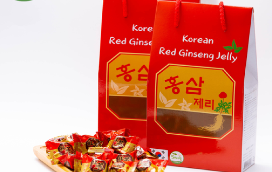 Combo 2 túi kẹo dẻo hồng sâm ( 200g x 2)