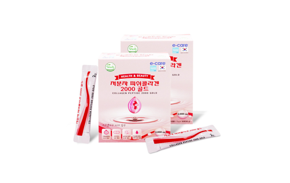 Thực Phẩm Bảo Vệ Sức Khỏe Sante365 Fish Collagen Peptipe Gold 2000mg 1 Hộp 30 Gói