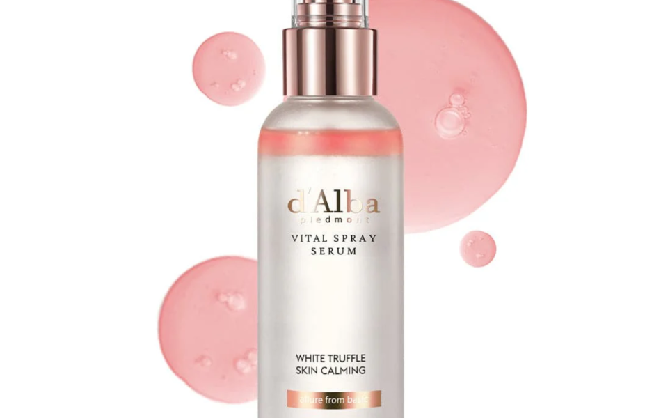 Serum dạng xịt thuần chay cấp ẩm và làm dịu da d'Alba Vital Spray Serum 100ml