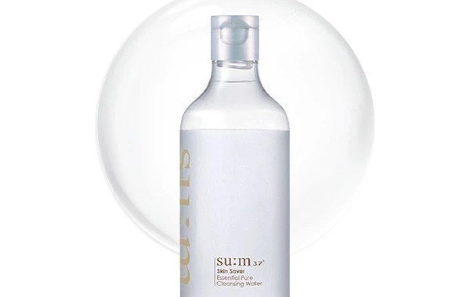 Bộ Nước tẩy trang giàu ẩm 3 trong 1 Sum37 Skin Saver Essential Cleansing Water 400ml+100ml