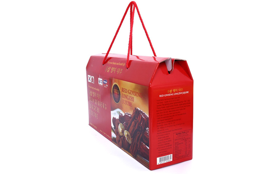Túi Nước Hồng Sâm - Linh Chi -Táo Đỏ Red Ginseng Jujube - Koreainsam (Hộp 10 Gói x 3)