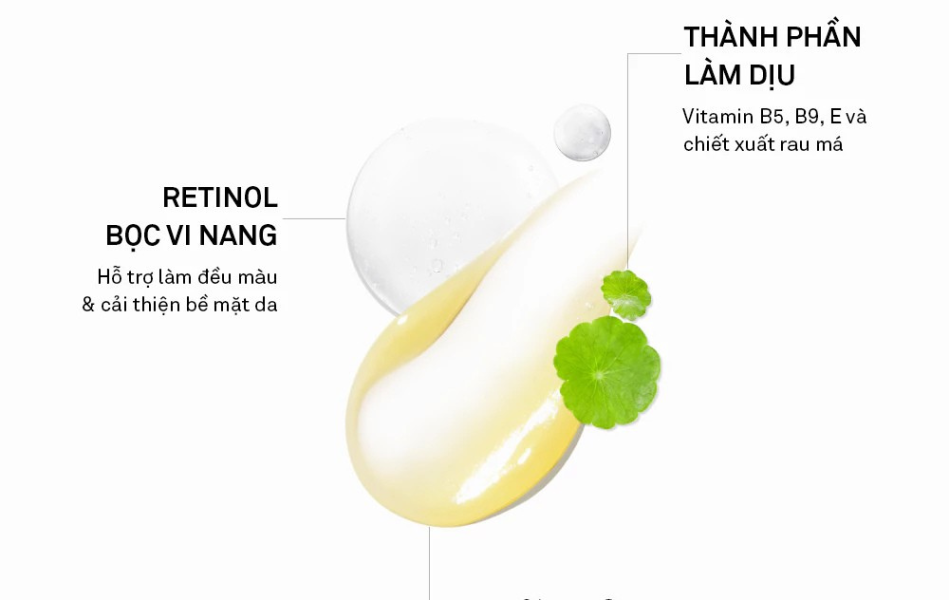 Hoạt chất Retinol 1.0% hỗ trợ cải thiện nền da CANDID 1.0% Retinol Treatment 30ml
