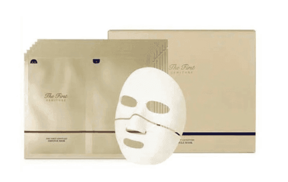 Mặt nạ chống lão hóa da tái sinh da OHUI The First Geniture Ampoule Mask Set