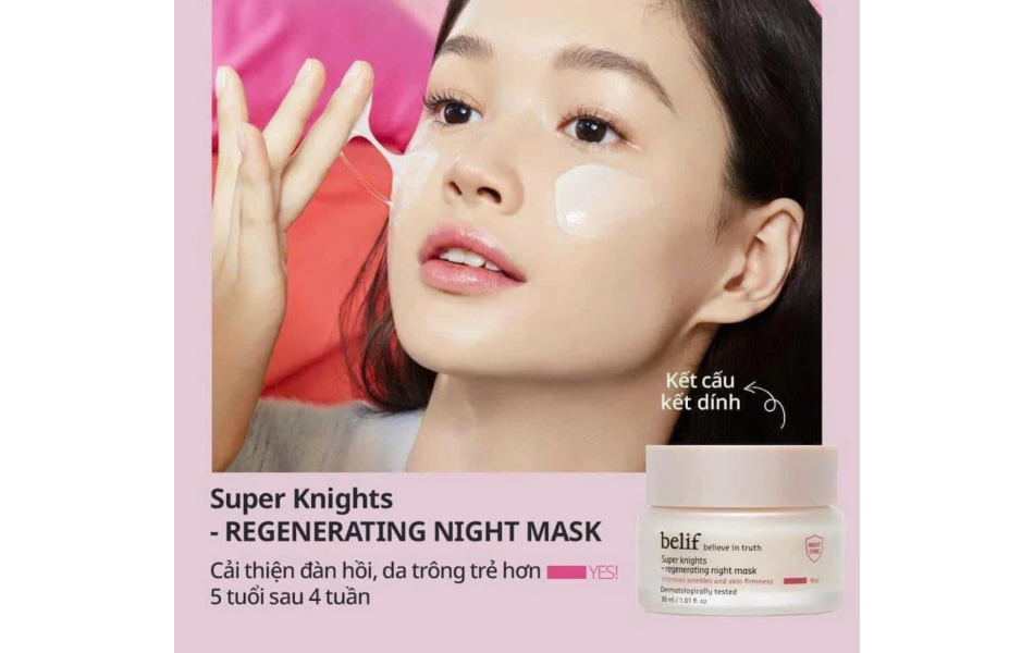 Bộ 3 mặt nạ best-seller Belif Super Knights Discovery Kit Set (3x30ml)