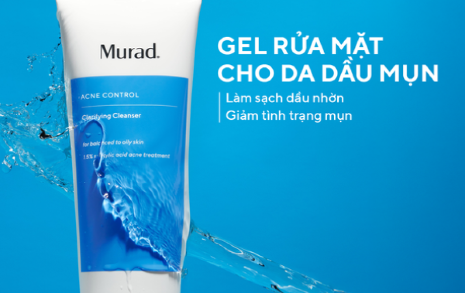 Sữa Rửa Mặt Làm Sạch Ngừa Mụn - Murad Clarifying Cleanser 148ml