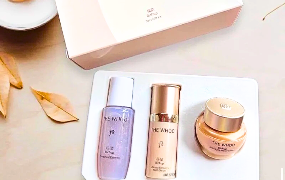 Set Mini Bichup 3 món tái sinh da cao cấp Recovery Youth Serum- Repair Cream - Essence