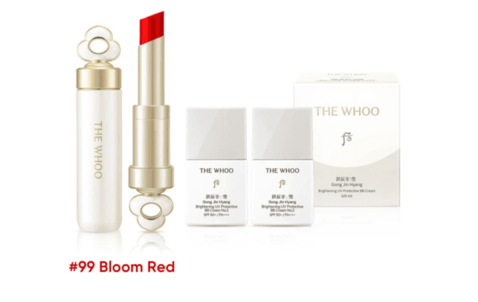Son dưỡng môi đông y có màu The whoo Essential Lip Glow Balm