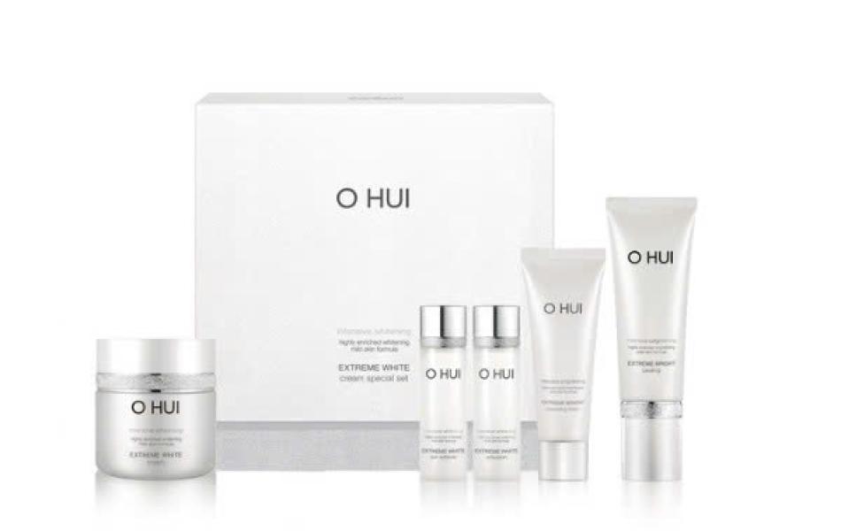 Bộ kem dưỡng trắng da OHUI Extreme White Cream Special Set