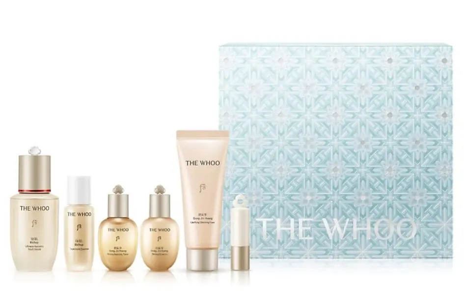 Bộ Tinh chất tự sinh chống lão hóa thế hệ thứ 4 WHOO Bichup Ultimate Recovery Youth Serum Advent Calendar