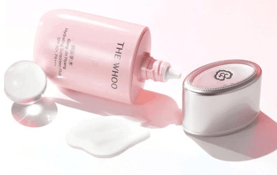 Bộ Kem chống nắng Whoo Gongjinhyang Soo Hydrating Suncreen Fluid Special Set