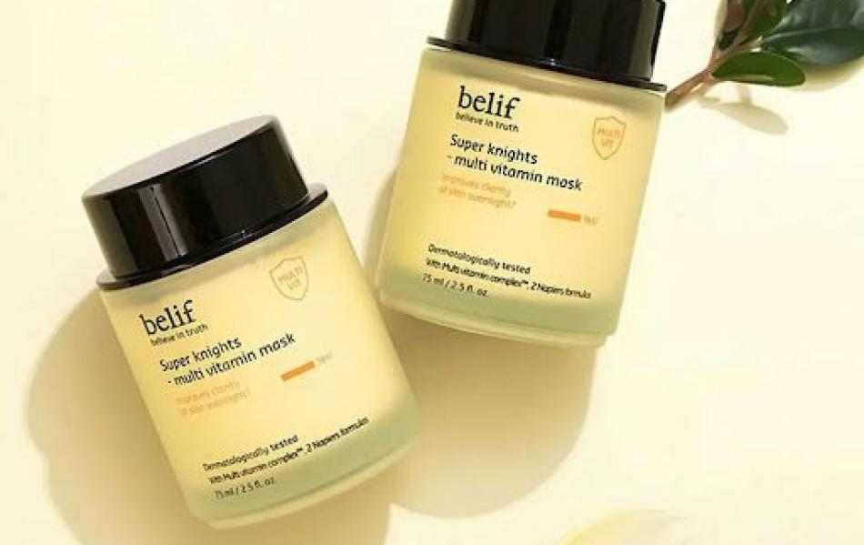 Mặt nạ dưỡng ẩm BELIF - super knight multi vitamin mask 75ml