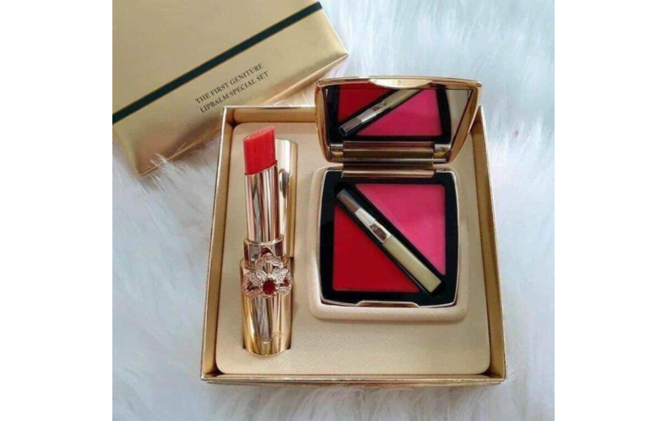 Bộ Son Dưỡng Môi OHUI The First Geniture Lipbalm Red Set 3pcs