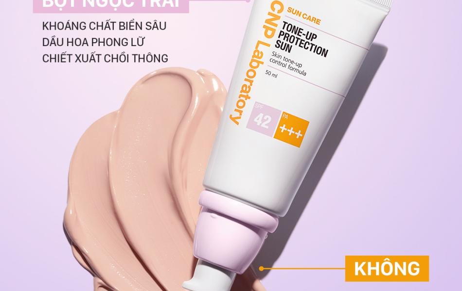 Kem Chống Nắng CNP Laboratory Nâng Tông Da 50ml Tone-Up Protection Sun SPF42 PA+++