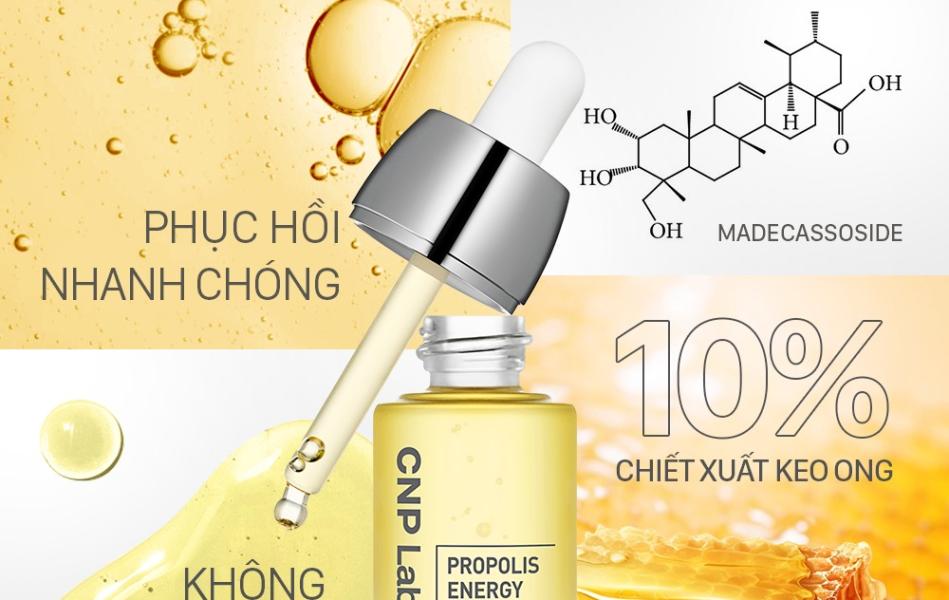 Tinh Chất Keo Ong Tái Tạo Phục Hồi Da CNP Laboratory Propolis Energy Ampule 15ml
