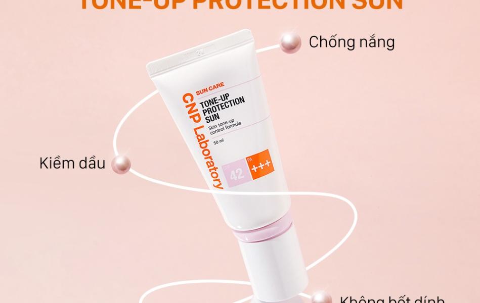 Kem Chống Nắng CNP Laboratory Nâng Tông Da 50ml Tone-Up Protection Sun SPF42 PA+++
