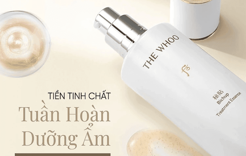 Bộ tinh chất ẩm mượt da Whoo Bichup Treatment Essence Special Set (New 2024) 130ml