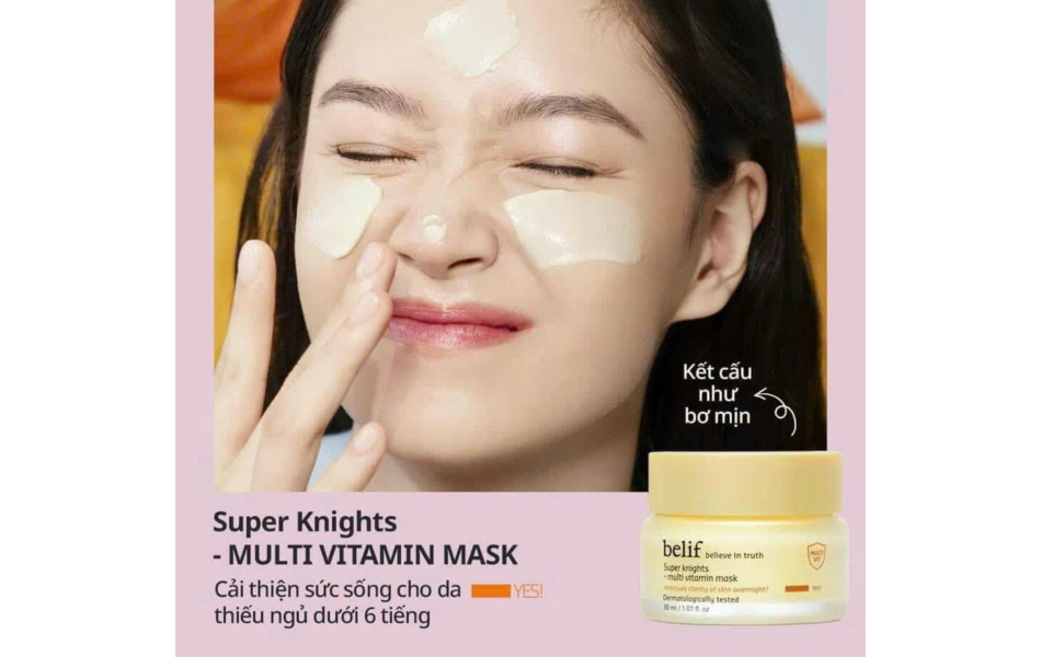 Bộ 3 mặt nạ best-seller Belif Super Knights Discovery Kit Set (3x30ml)