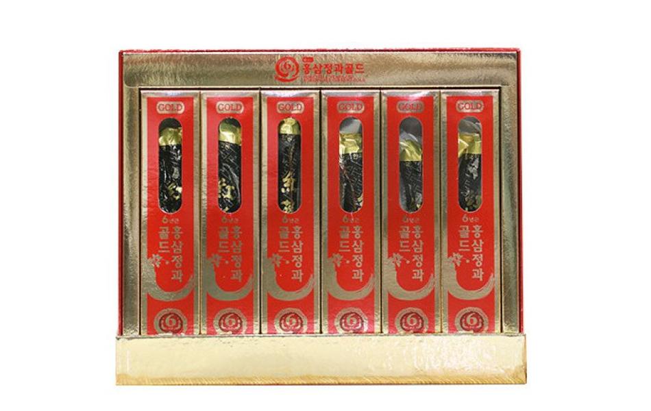 Hồng sâm tẩm mật ong 6 năm tuổi 300g (50g/củ x 6củ/ hộp)