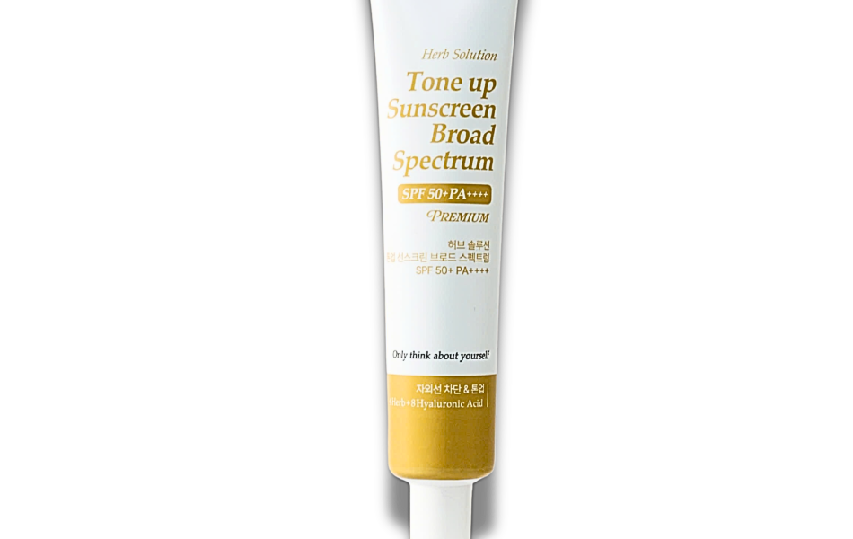 Kem chống nắng Hanmi Herb Solution Tone up Sunscreen broad Spectrum SPF 50+ PA++++ 40ml