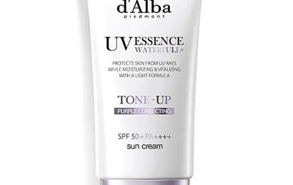 Kem chống nắng trắng d 'Alba Truffle Tone Up Purple 50ml
