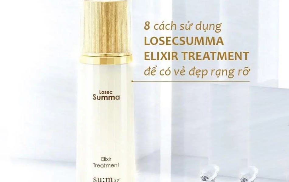 Tinh chất tái tạo dưỡng trắng Losec Summa Elixir Treatment Sum37 150ml