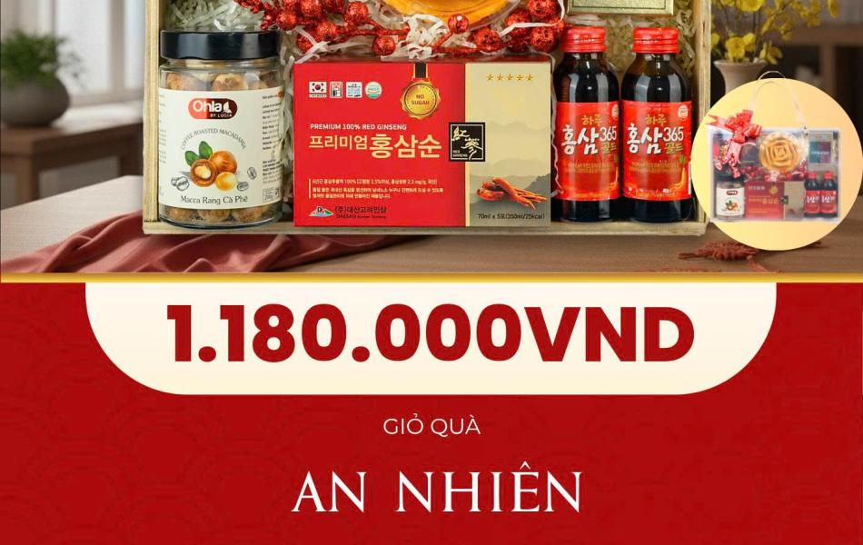 GIỎ QUÀ AN NHIÊN – TRAO SỰ BÌNH YÊN, GỬI TRỌN YÊU THƯƠNG