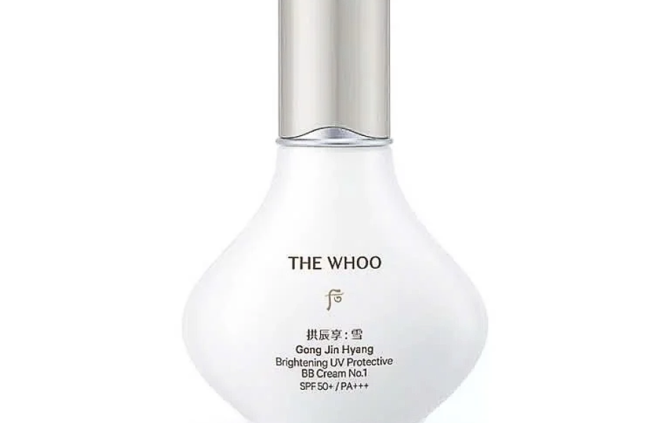 Kem nền trang điểm sáng da, chống nắng GongJinHyang Brightening UV Protective BB Cream No1 SPF 50++/PA+++