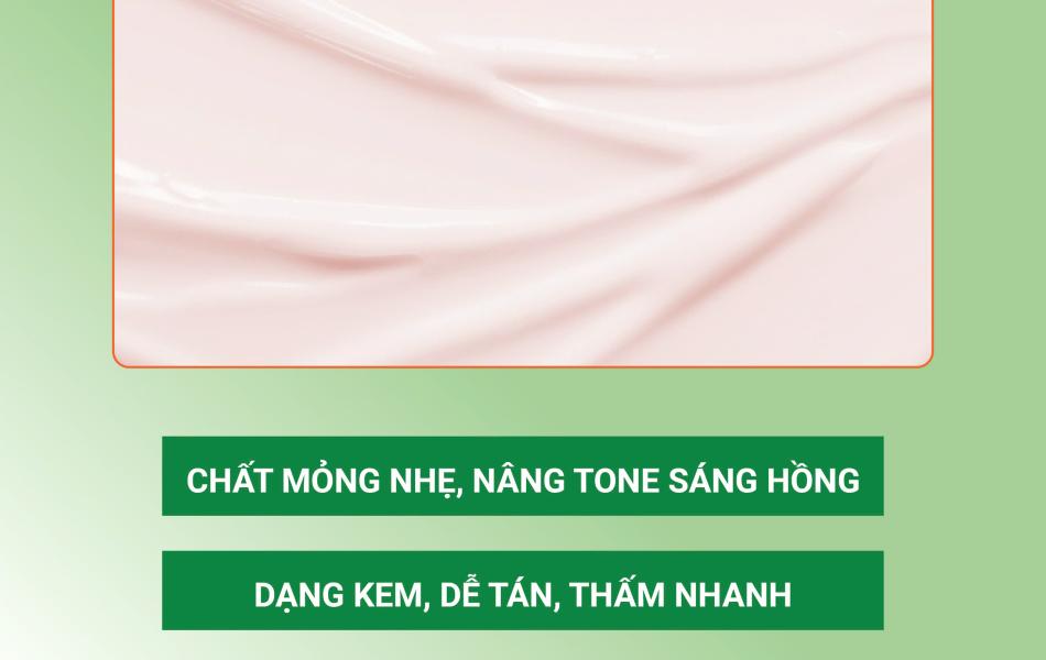Kem chống nắng Herb Solution Tone up Sunscreen broad Spectrum SPF 50+ PA+++ 40ml