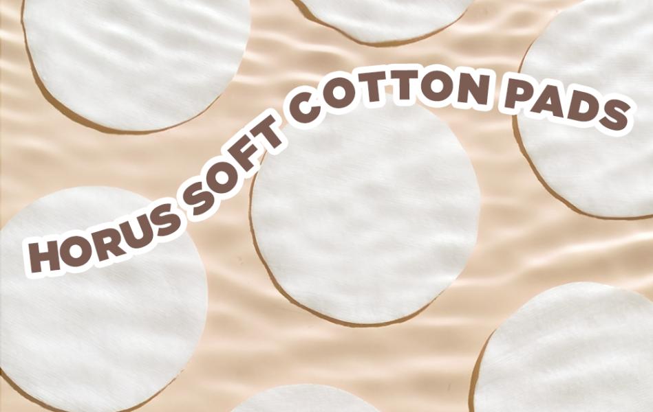 Combo 5 Gói Bông Tẩy Trang Horus Soft Cotton Pads 120 pads/gói