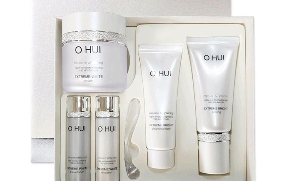 Bộ kem dưỡng trắng da OHUI Extreme White Cream Special Set