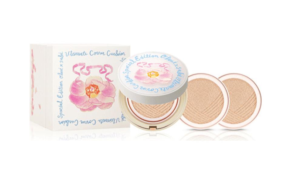 Phấn Nước Ohui Ultimate Cover Lifting Cushion màu Milk Beige 15g tặng kèm 2 lõi 