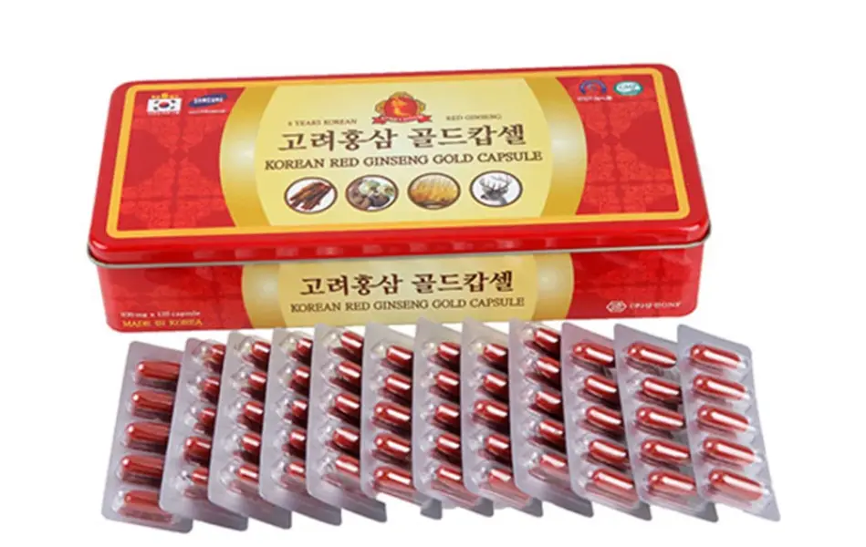 Viên Hồng Sâm – Đông Trùng Hạ Thảo Koreainsam (Hộp 120V)