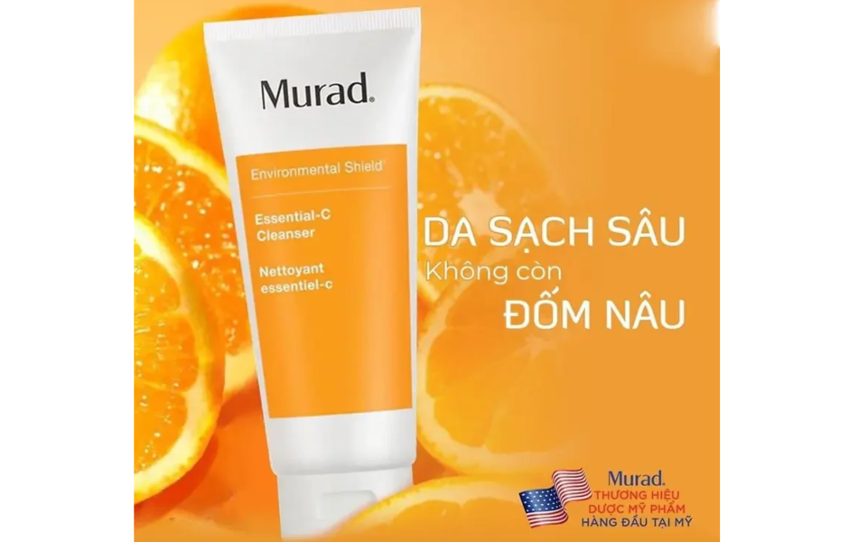 Sữa Rửa Mặt Phục Hồi Sáng Da - MURAD ESSENTIAL-C CLEANSER 200ML