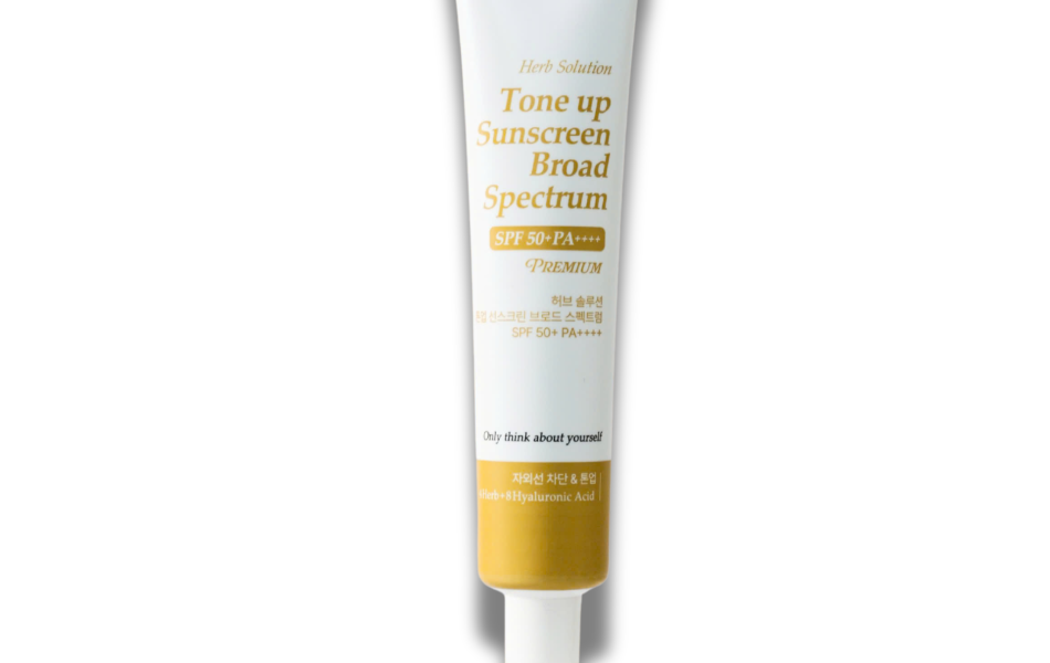 Kem chống nắng Herb Solution Tone up Sunscreen broad Spectrum SPF 50+ PA+++ 40ml