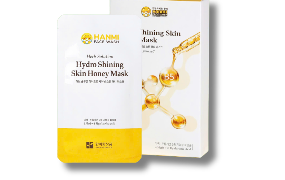 Mặt nạ mật ong Herb Solution Hydro Shining Skin Honey Mash (Hộp 10 miếng)