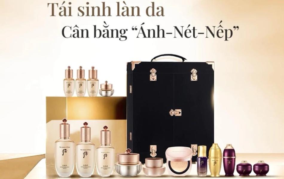 Bộ Dưỡng Da Chống Lão Hóa Cao Cấp 2 Tầng Whoo Cheonyuldan 6pcs Special Set