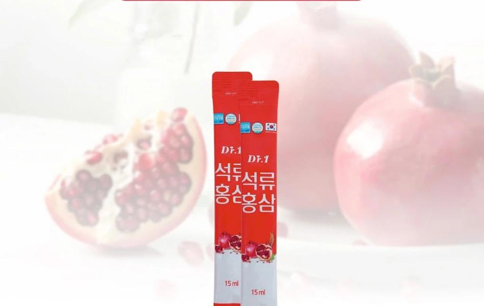 Nước hồng sâm lựu ( Pomergrante Reds Ginsneg 15ml x 30 gói)
