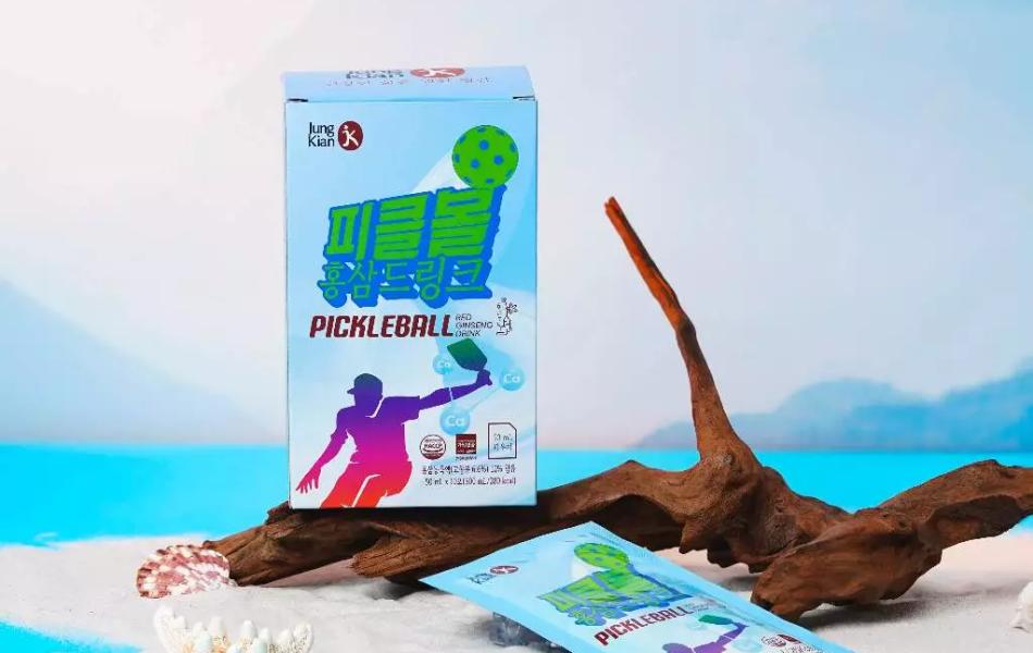 Nước uống hồng sâm Pickleball Jung Kian 6 – 30 gói x 50ml