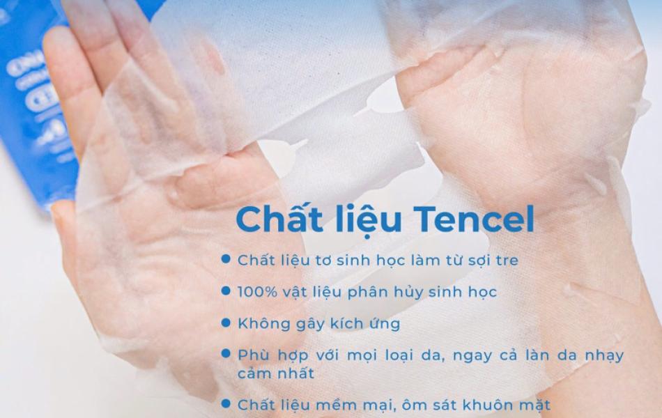 Combo 10 mặt nạ cao cấp dưỡng ẩm làm sáng da  Avorio CNA Serasome Mask gói 25gr x10