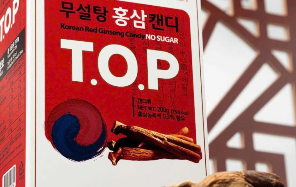 Bộ 2 hộp kẹo hộp hồng sâm TOP 200g x2 