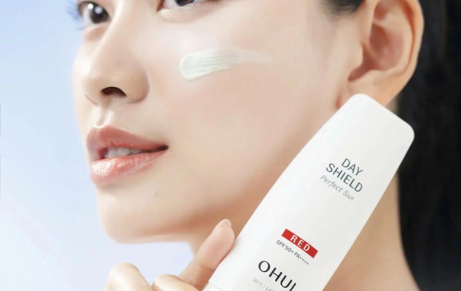 Bộ Kem chống nắng OHUI Day Shield Perfect Sun Red SPF50+/PA++++